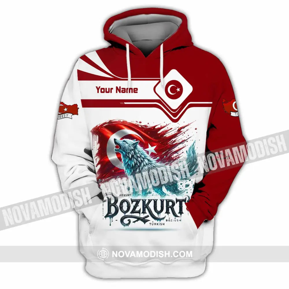 Unisex Shirt - Custom Bozkurt Shirt - Hoodie / S - T-shirt