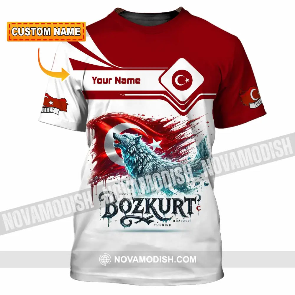 Unisex Shirt - Custom Bozkurt Shirt - T-shirt