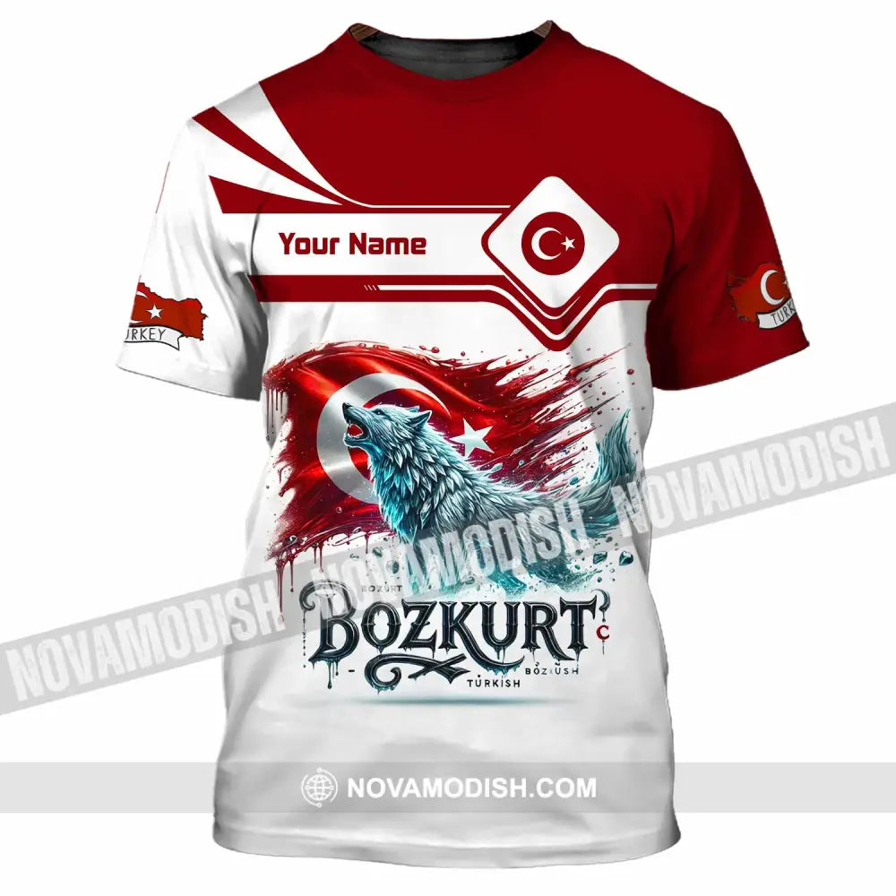 Unisex Shirt - Custom Bozkurt Shirt - T-Shirt / S - T-shirt