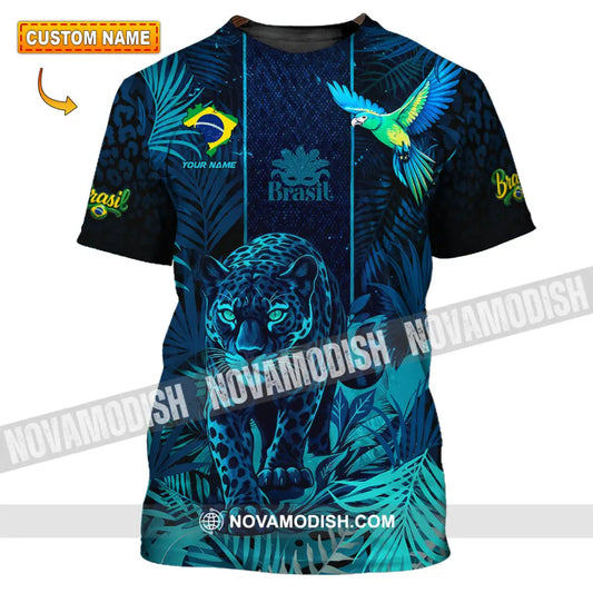 Unisex Shirt - Custom Brasil 3D Shirt T-shirt