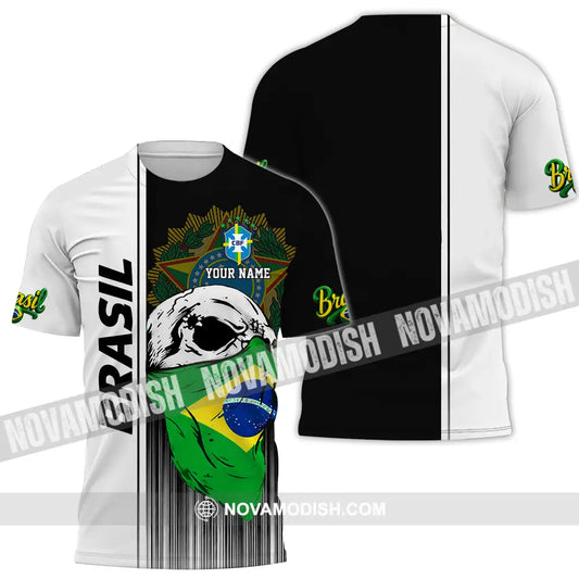 Unisex Shirt - Custom Brasil 3D Shirt T-Shirt / S T-shirt