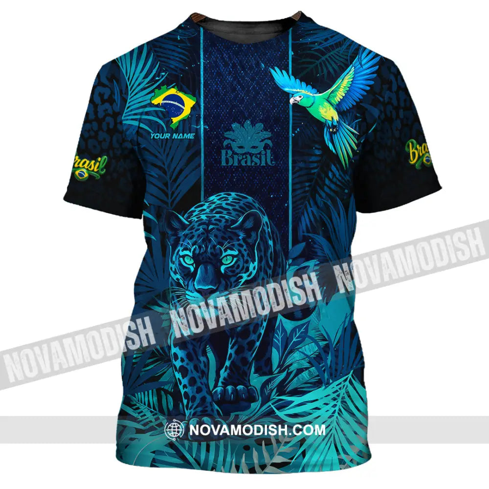 Unisex Shirt - Custom Brasil 3D Shirt T-Shirt / S T-shirt