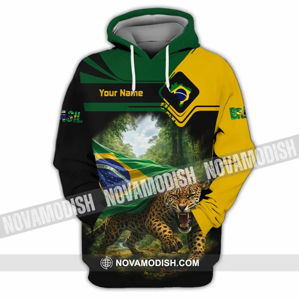 Unisex Shirt - Custom Brasil Shirt - Hoodie / S - T-shirt