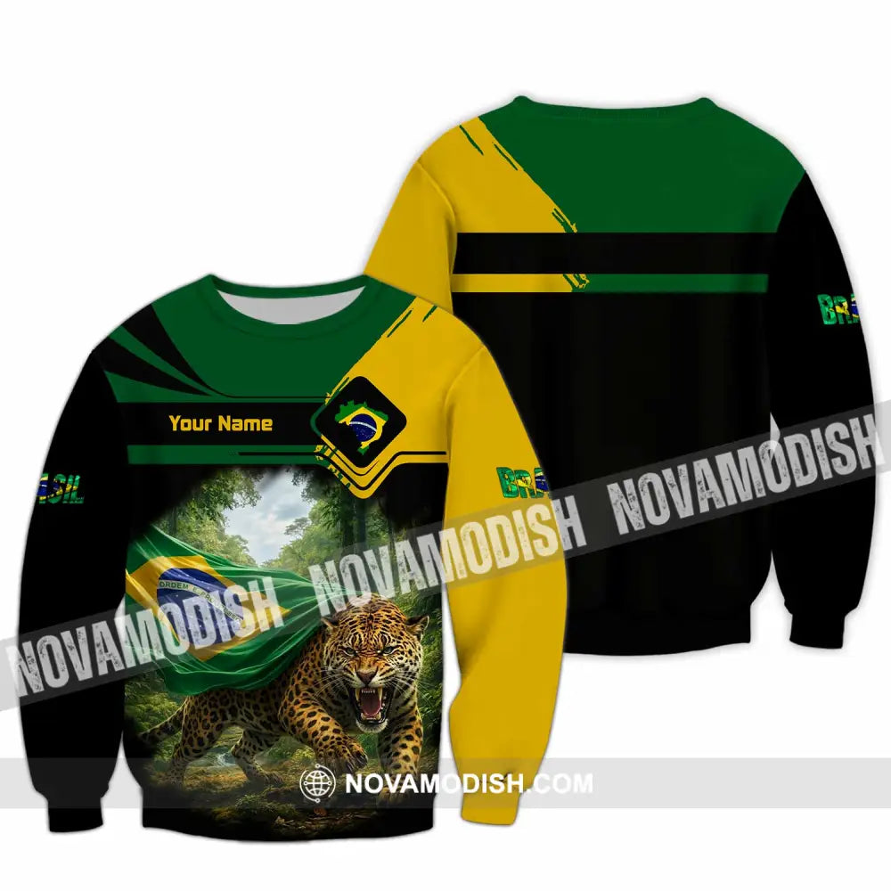 Unisex Shirt - Custom Brasil Shirt - Long Sleeve / S - T-shirt