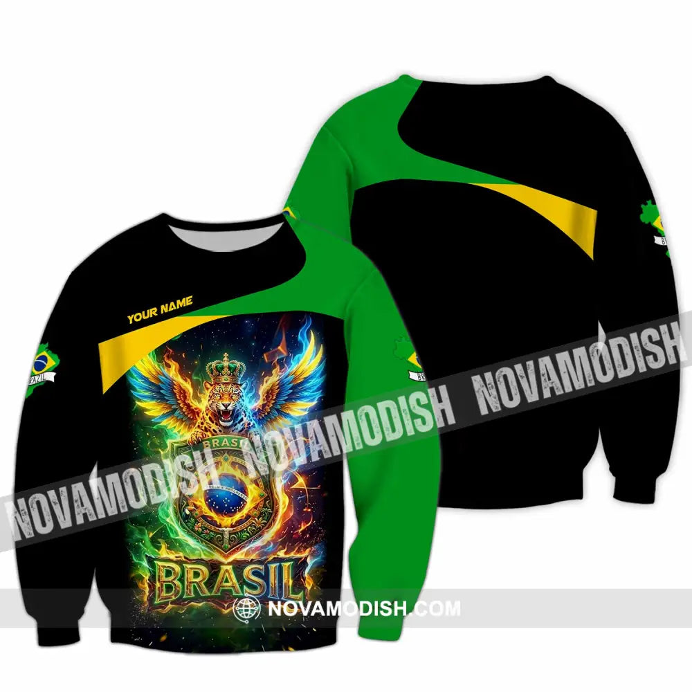 Unisex Shirt - Custom Brasil Shirt - Long Sleeve / S - T-shirt