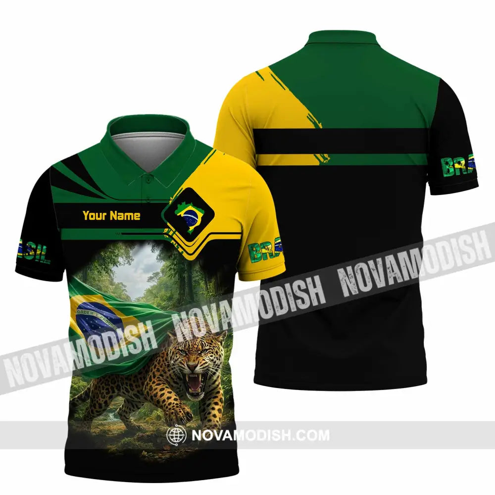 Unisex Shirt - Custom Brasil Shirt - Polo Shirt / S - T-shirt