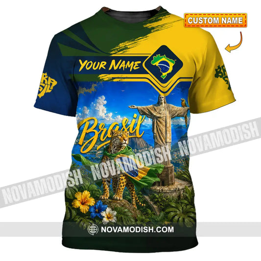 Unisex Shirt - Custom Brasil Shirt - T-shirt