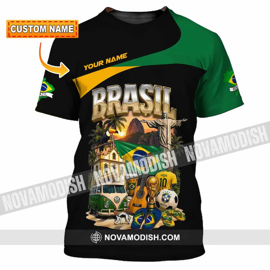 Unisex Shirt - Custom Brasil Shirt - T-shirt