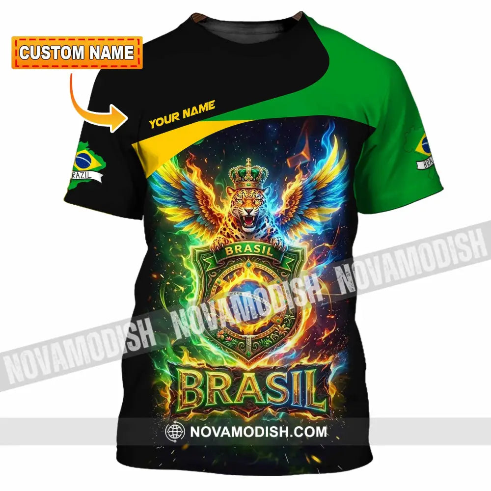 Unisex Shirt - Custom Brasil Shirt - T-shirt
