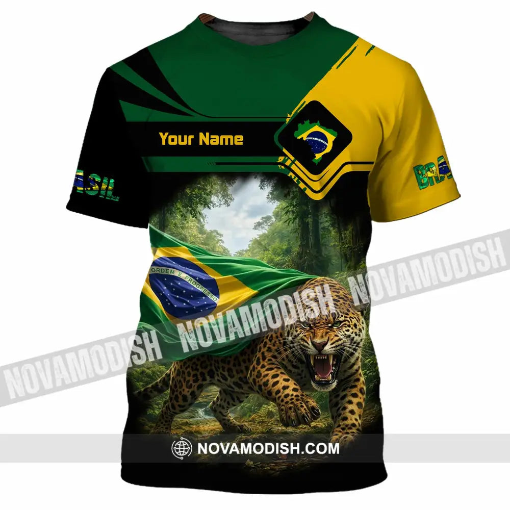 Unisex Shirt - Custom Brasil Shirt - T-Shirt / S - T-shirt