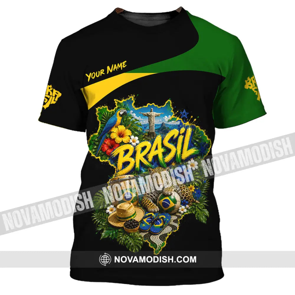 Unisex Shirt - Custom Brasil Shirt - T-Shirt / S - T-shirt