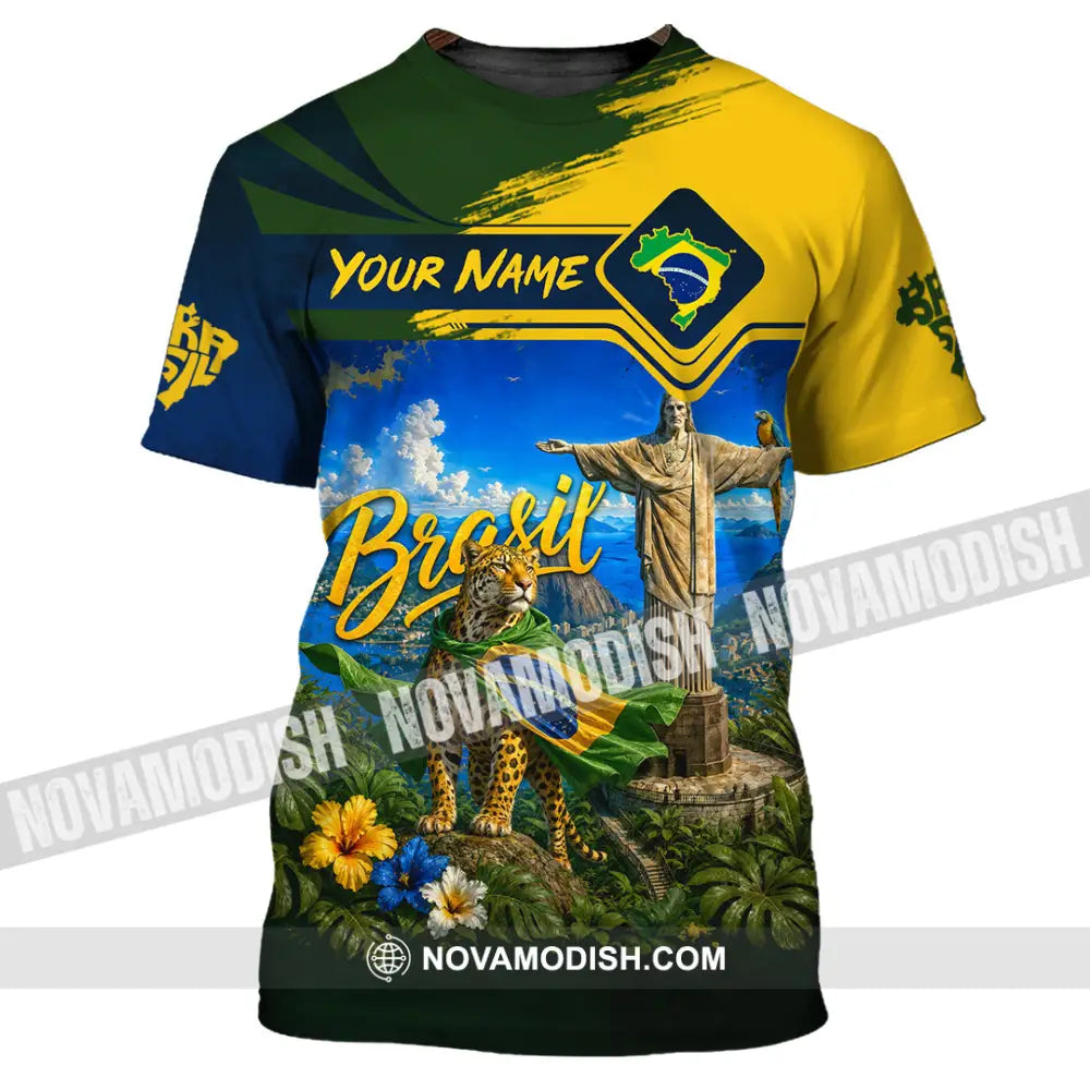Unisex Shirt - Custom Brasil Shirt - T-Shirt / S - T-shirt