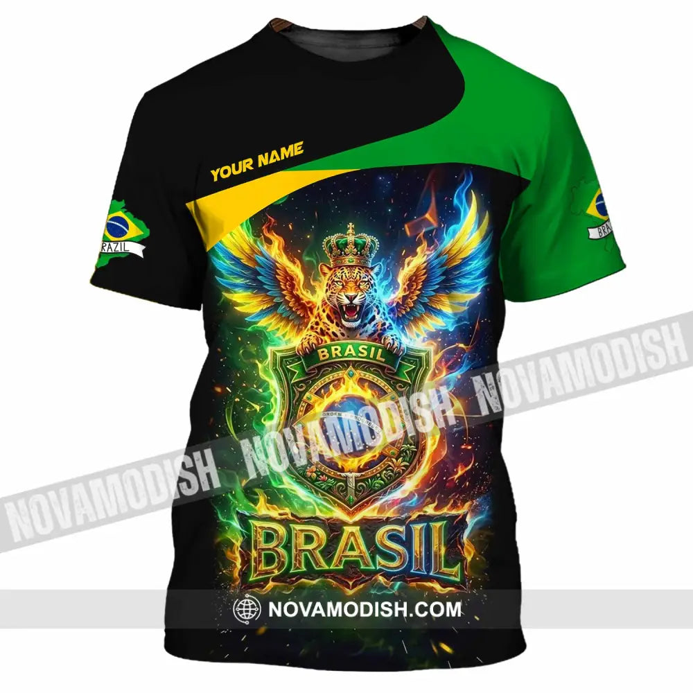 Unisex Shirt - Custom Brasil Shirt - T-Shirt / S - T-shirt