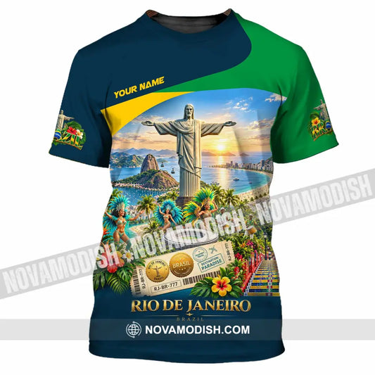 Unisex Shirt - Custom Brazil Shirt - T-Shirt / S - T-shirt