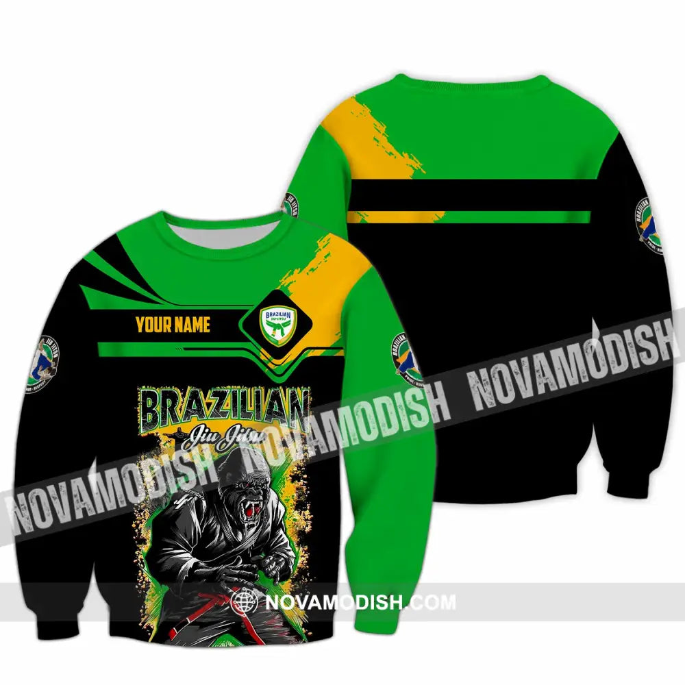 Unisex Shirt - Custom Brazilian 3D Shirt Long Sleeve / S T-shirt