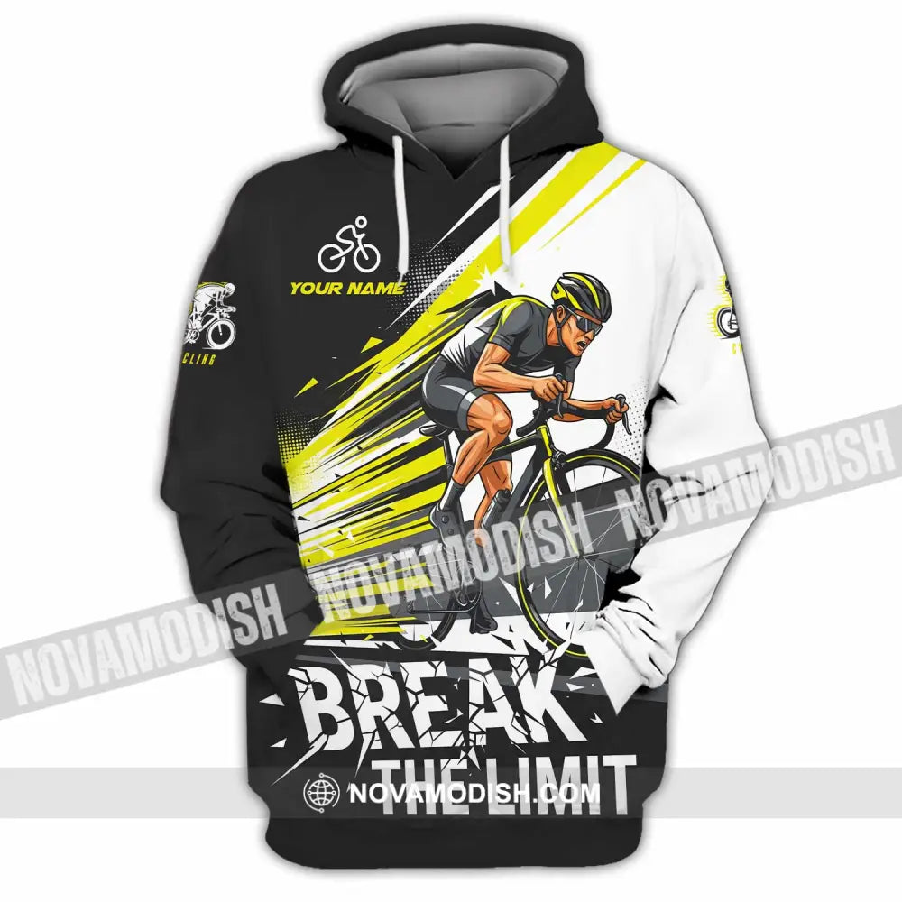 Unisex Shirt - Custom Break The Limit Biker Shirt Hoodie / S T-shirt