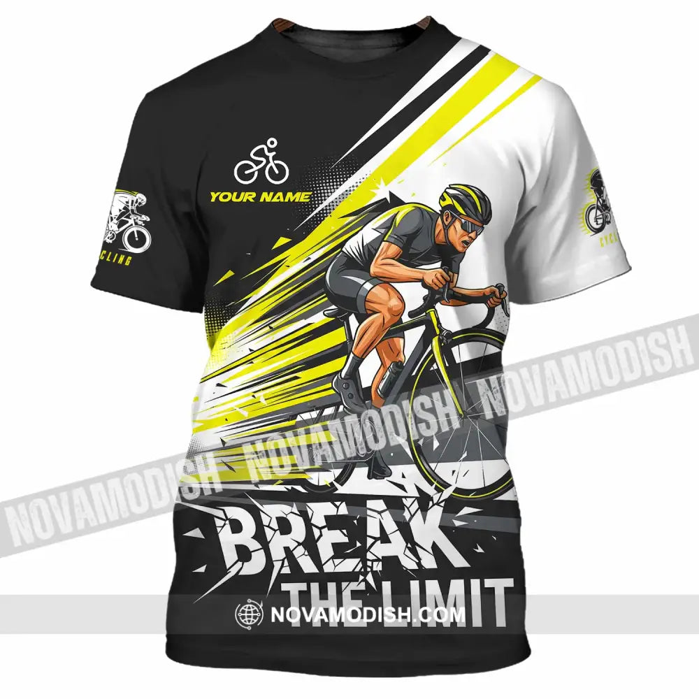 Unisex Shirt - Custom Break The Limit Biker Shirt T-Shirt / S T-shirt