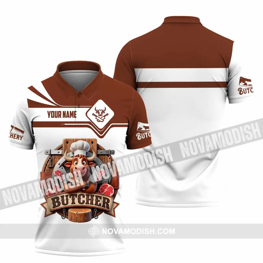 Unisex Shirt - Custom Butcher Shirt - Polo Shirt / S - T-shirt