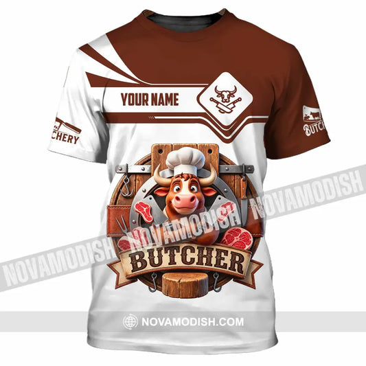 Unisex Shirt - Custom Butcher Shirt - T-Shirt / S - T-shirt
