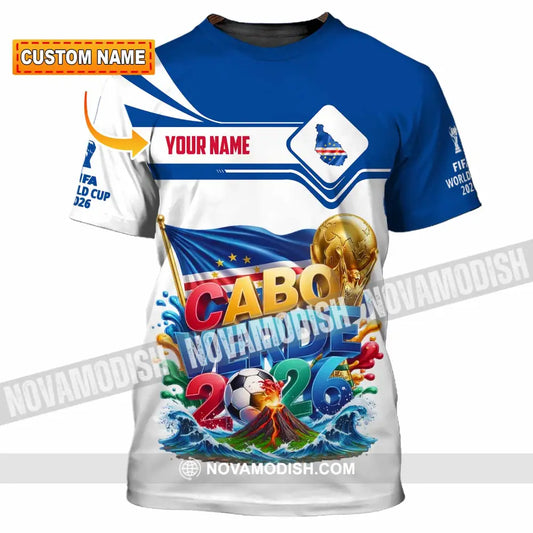 Unisex Shirt - Custom Cabo Verde World Cup 2026 Shirt - T-shirt
