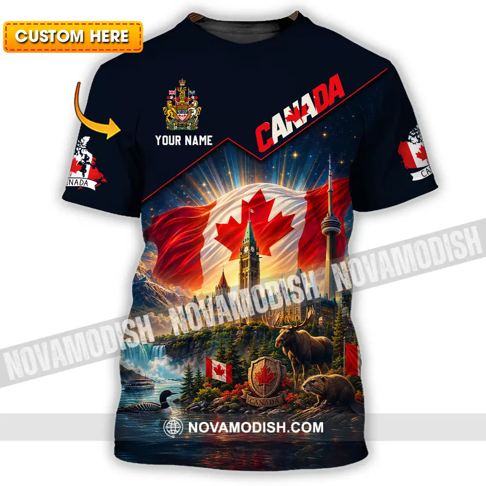Unisex Shirt - Custom Canada Shirt - T-shirt