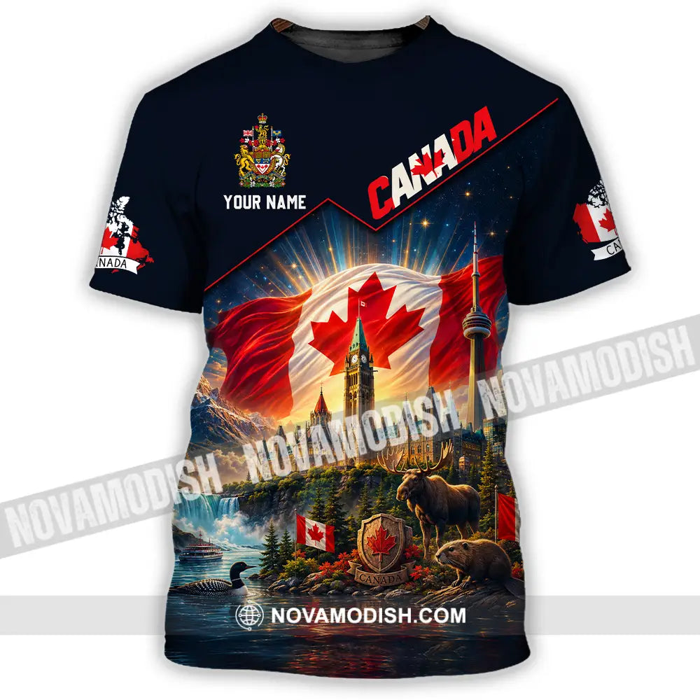 Unisex Shirt - Custom Canada Shirt - T-Shirt / S - T-shirt