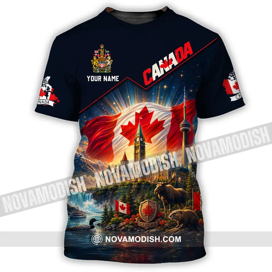 Unisex Shirt - Custom Canada Shirt - T-Shirt / S - T-shirt