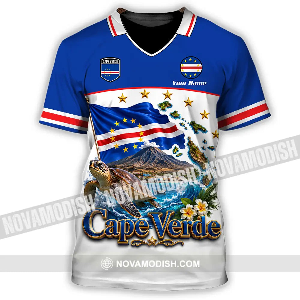 Unisex Shirt - Custom Cape Verde Shirt - T-Shirt / S - T-shirt