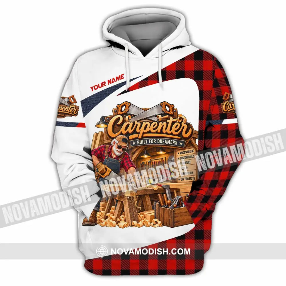 Unisex Shirt - Custom Carpenter Shirt - Hoodie / S - T-shirt