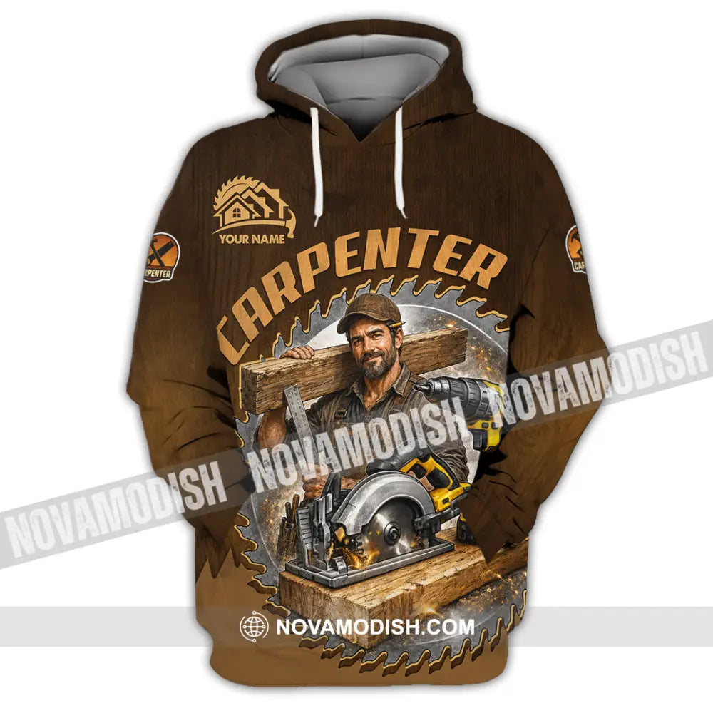 Unisex Shirt - Custom Carpenter Shirt - Hoodie / S - T-shirt