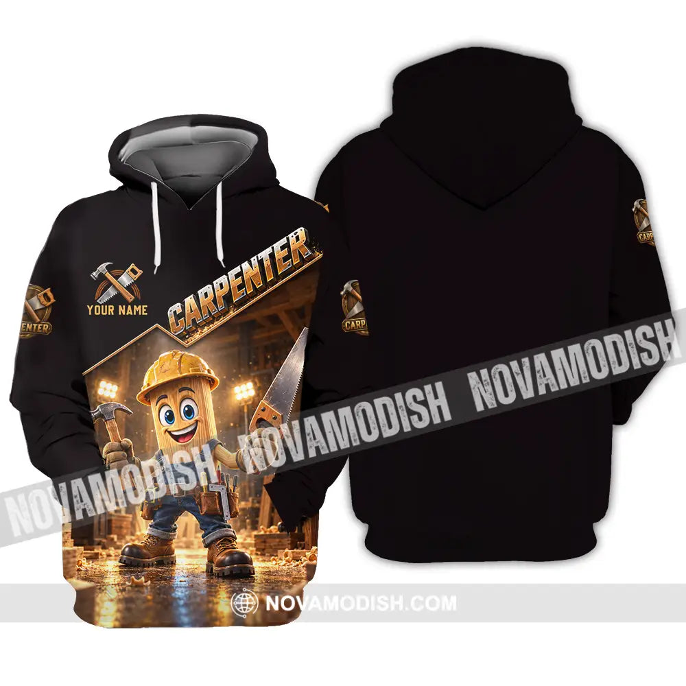 Unisex Shirt - Custom Carpenter Shirt - Hoodie / S - T-shirt