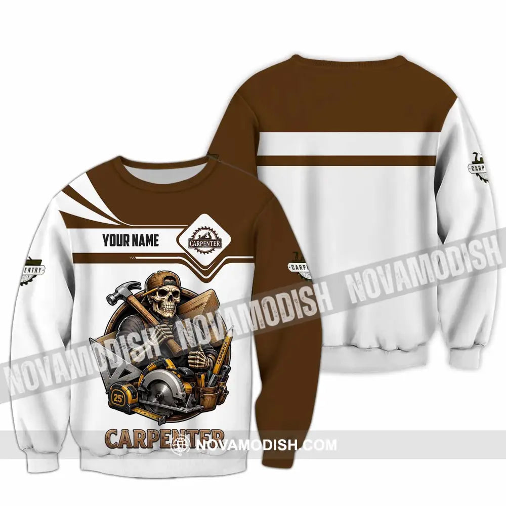 Unisex Shirt - Custom Carpenter Shirt - Long Sleeve / S - T-shirt