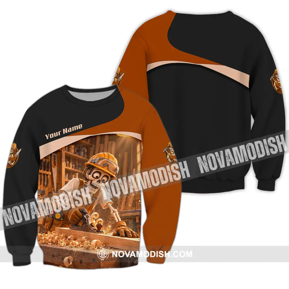 Unisex Shirt - Custom Carpenter Shirt - Long Sleeve / S - T-shirt