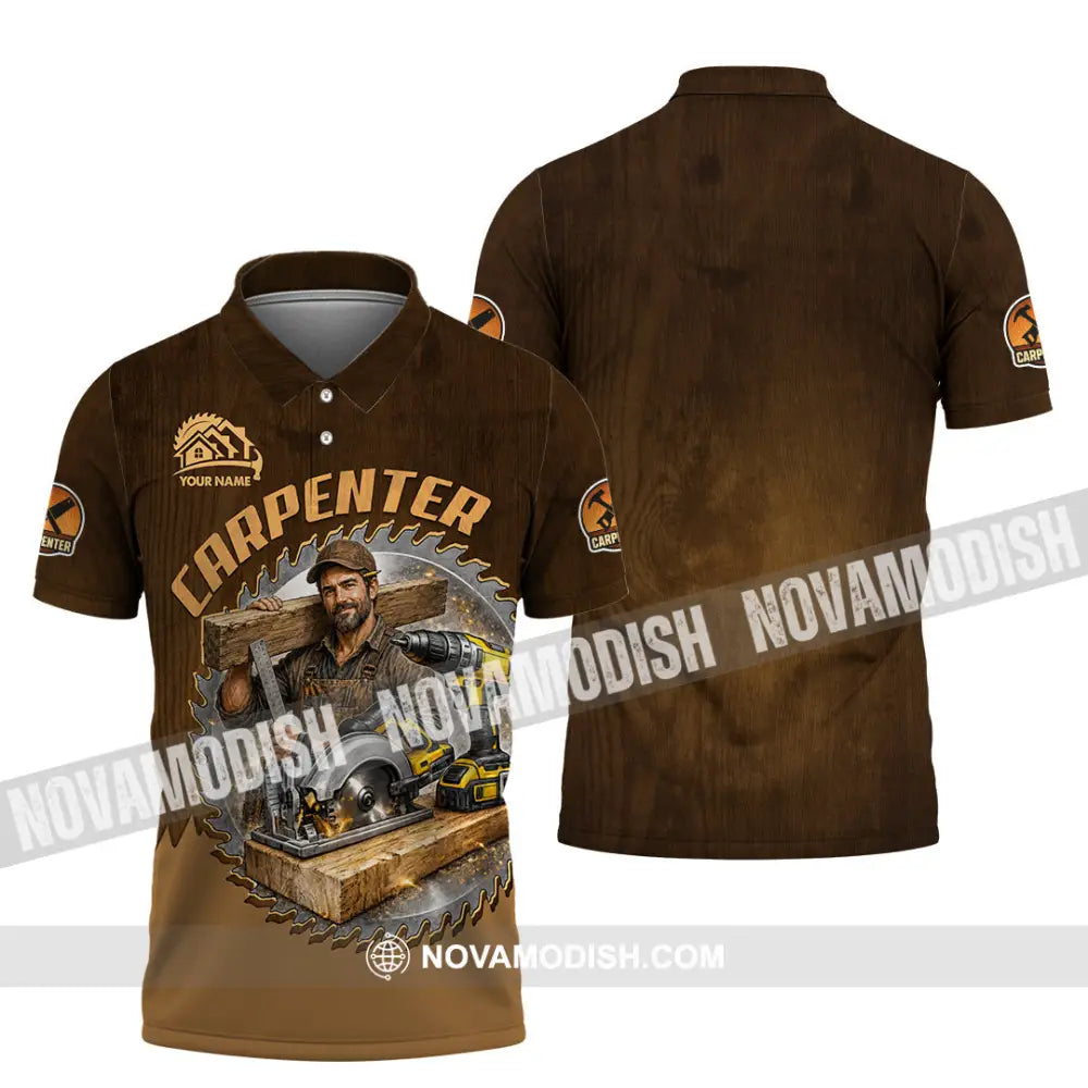 Unisex Shirt - Custom Carpenter Shirt - Polo Shirt / S - T-shirt