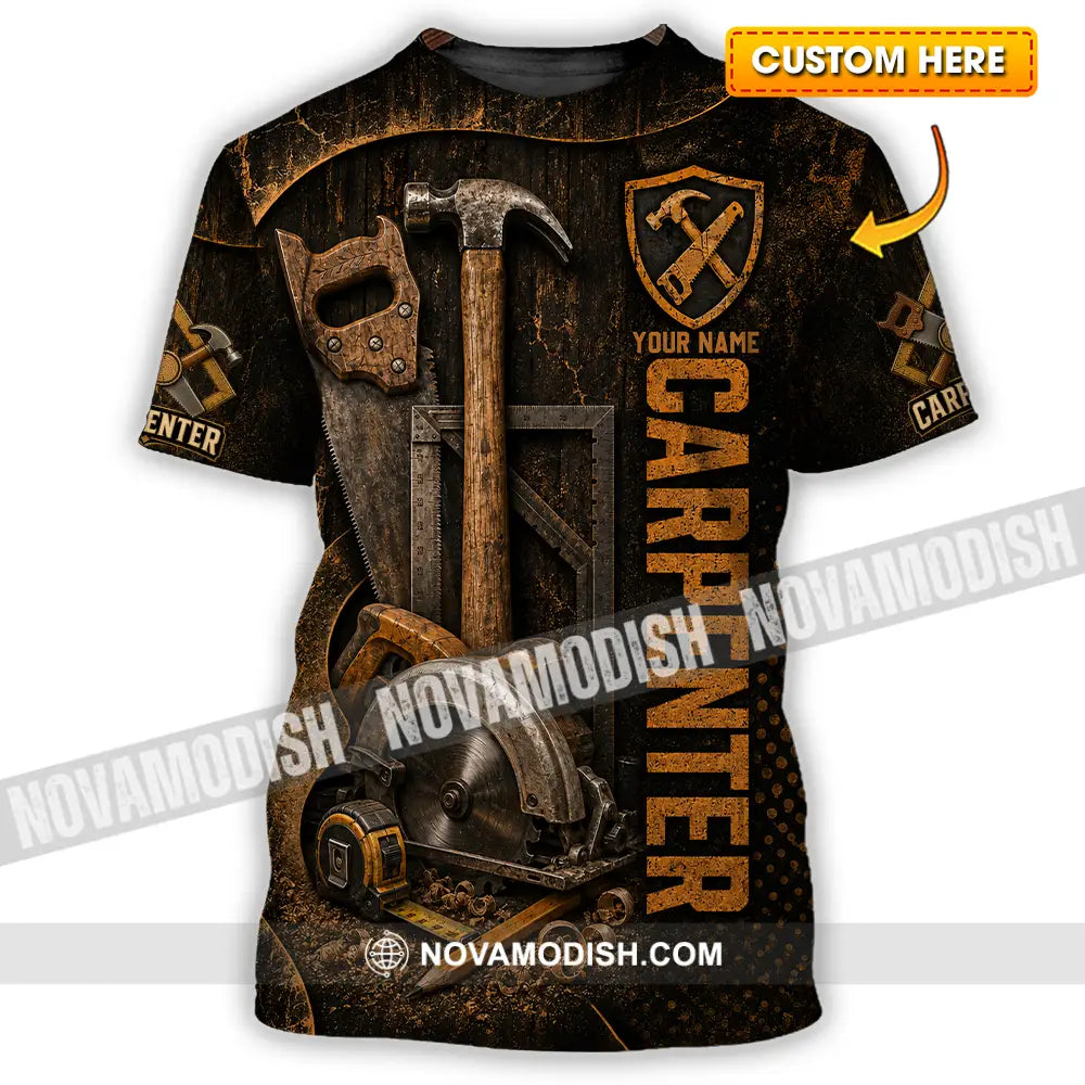 Unisex Shirt - Custom Carpenter Shirt - T-shirt