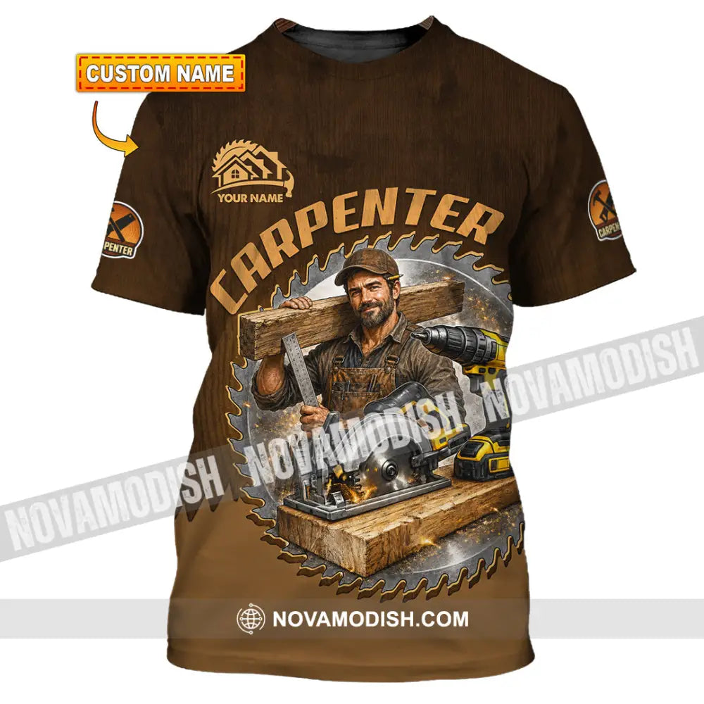 Unisex Shirt - Custom Carpenter Shirt - T-shirt