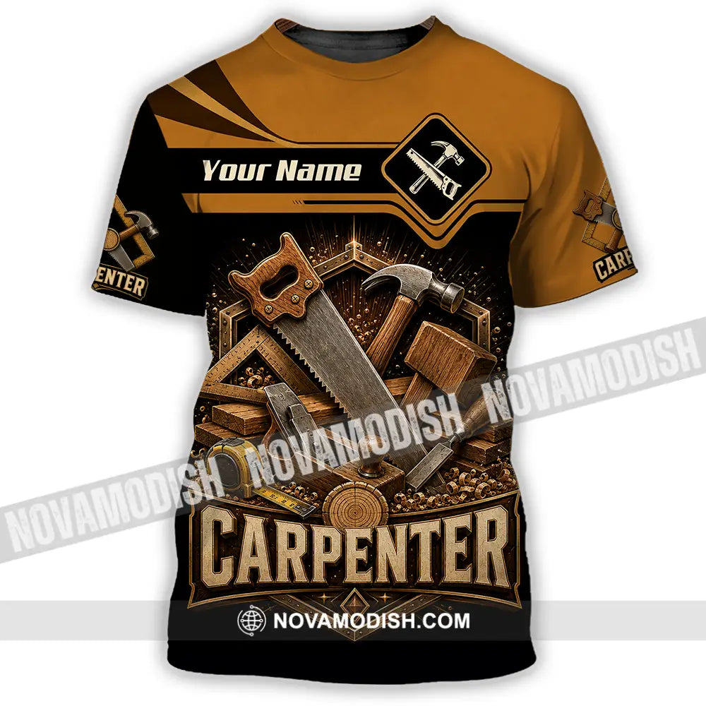 Unisex Shirt - Custom Carpenter Shirt - T-Shirt / S - T-shirt