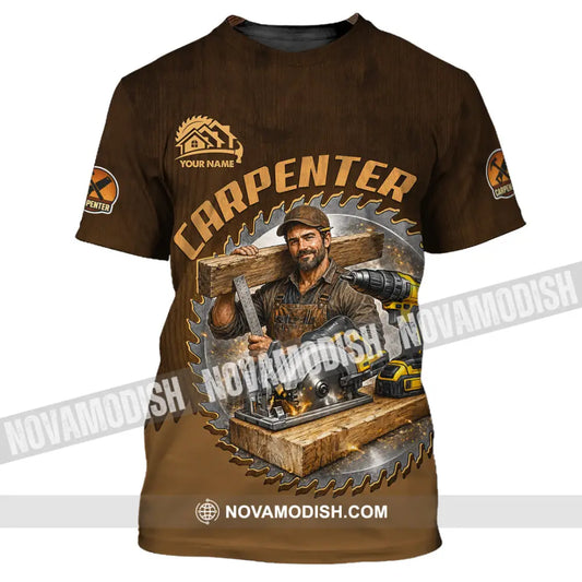 Unisex Shirt - Custom Carpenter Shirt - T-Shirt / S - T-shirt