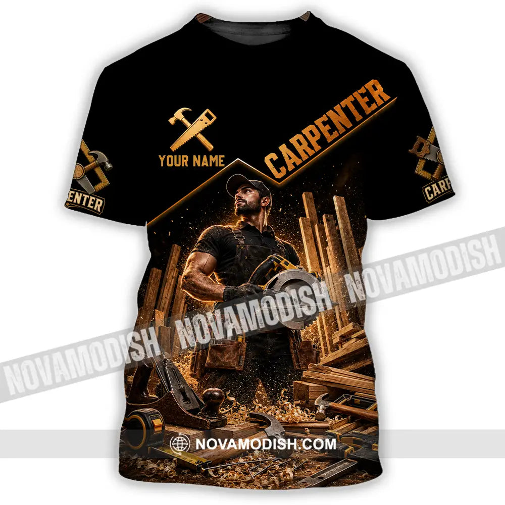 Unisex Shirt - Custom Carpenter Shirt - T-Shirt / S - T-shirt