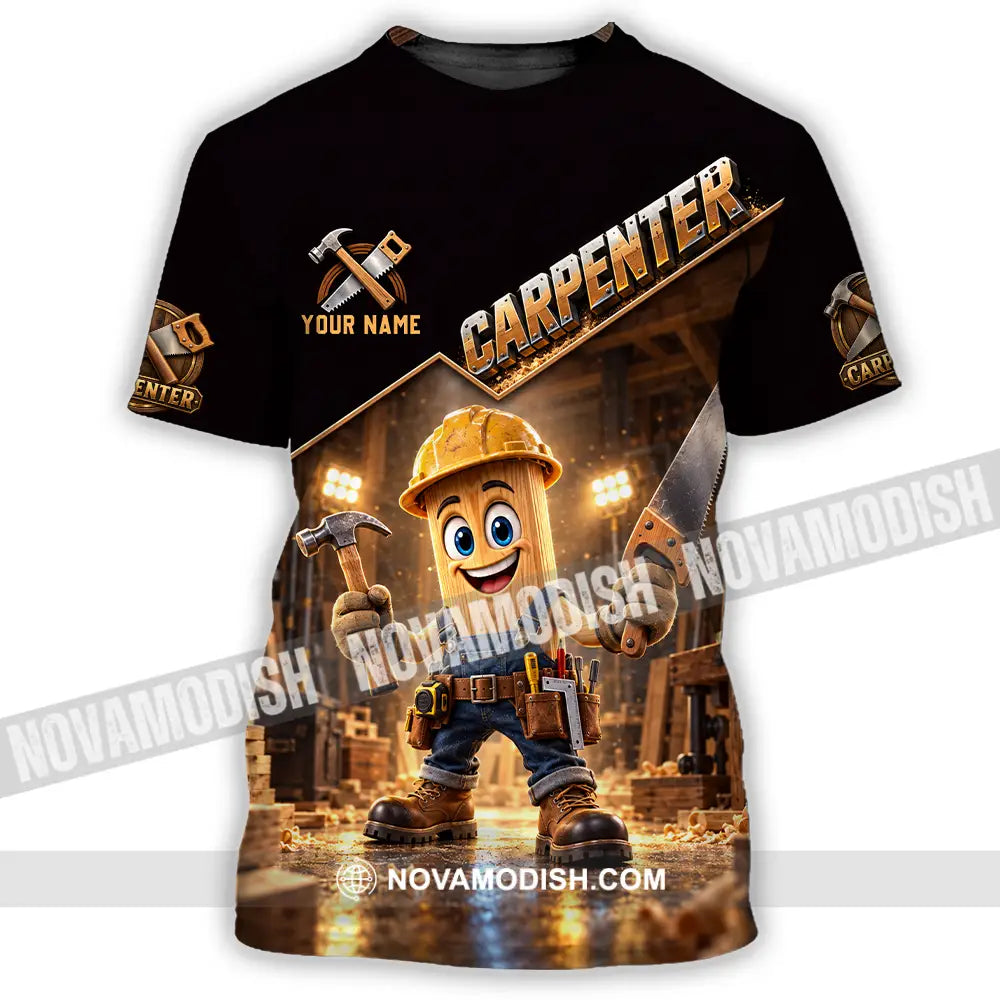 Unisex Shirt - Custom Carpenter Shirt - T-Shirt / S - T-shirt