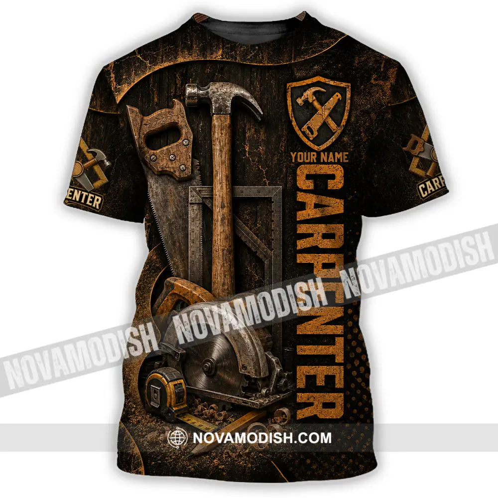 Unisex Shirt - Custom Carpenter Shirt - T-Shirt / S - T-shirt