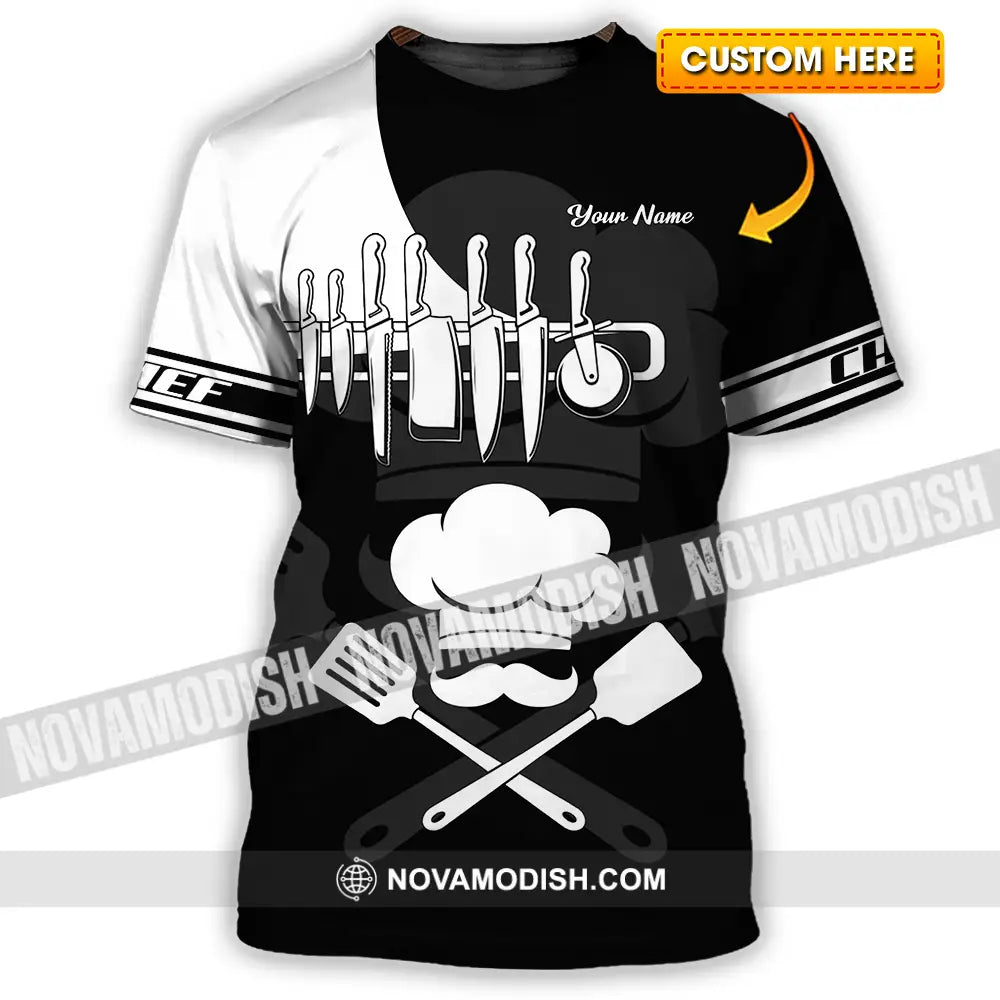 Unisex Shirt - Custom Chef 3D Shirt T-shirt