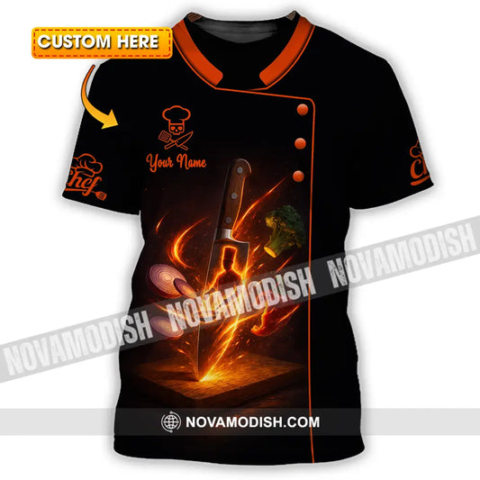 Unisex Shirt - Custom Chef 3D Shirt T-shirt