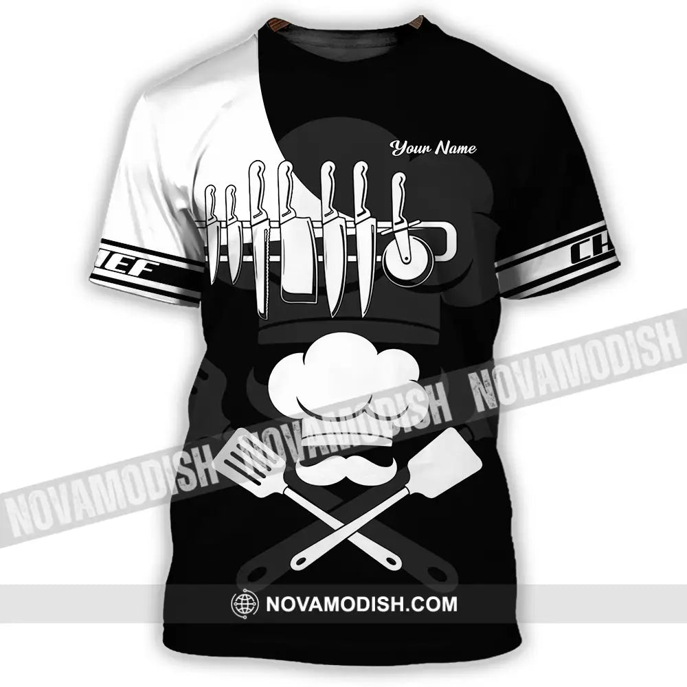 Unisex Shirt - Custom Chef 3D Shirt T-Shirt / S T-shirt