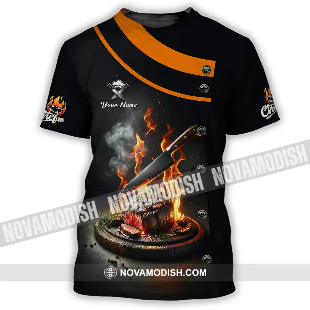 Unisex Shirt - Custom Chef 3D Shirt T-Shirt / S T-shirt