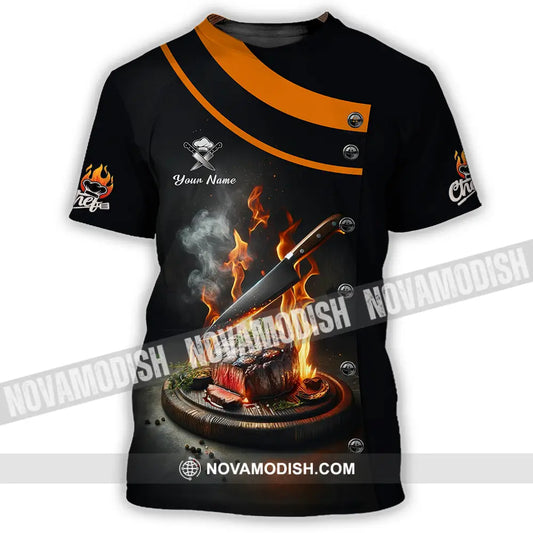 Unisex Shirt - Custom Chef 3D Shirt T-Shirt / S T-shirt