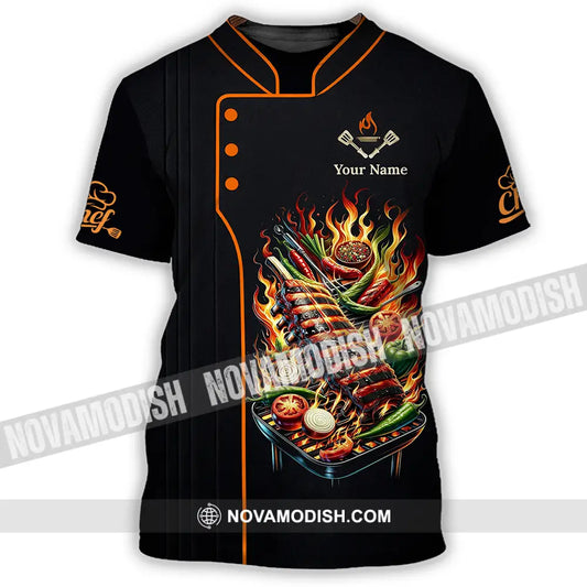 Unisex Shirt - Custom Chef 3D Shirt T-Shirt / S T-shirt