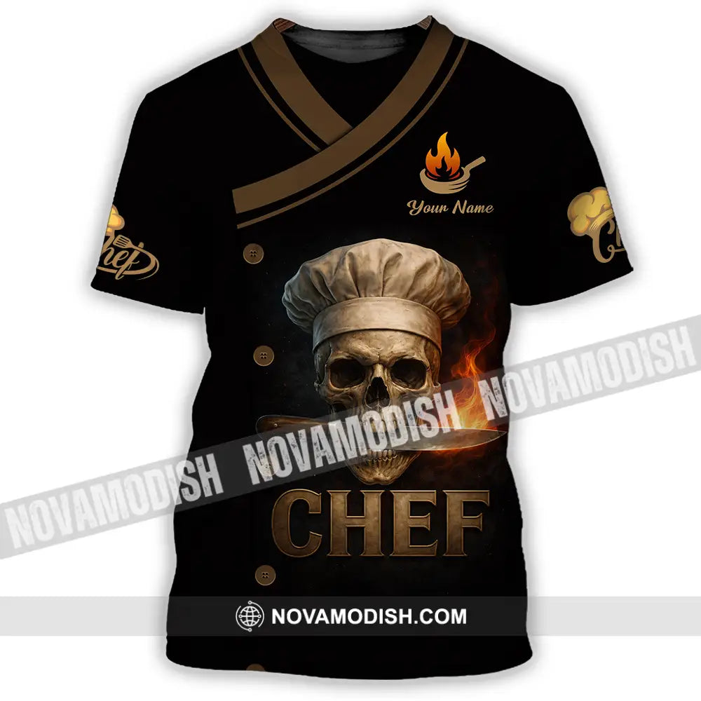 Unisex Shirt - Custom Chef 3D Shirt T-Shirt / S T-shirt