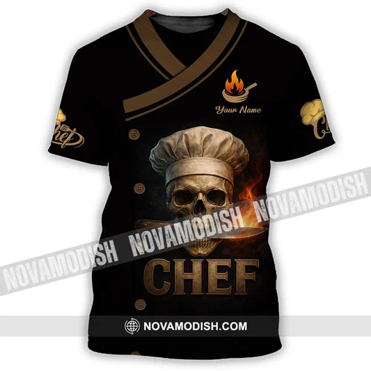 Unisex Shirt - Custom Chef 3D Shirt T-Shirt / S T-shirt