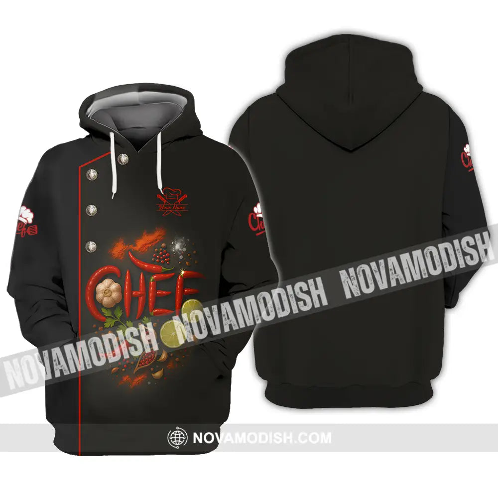 Unisex Shirt - Custom Chef Shirt Hoodie / S T-shirt